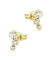 Triple Star CZ Stud Earring STS-6942